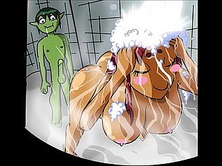 Teen Titans cultura d'urto 2 doccia sesso