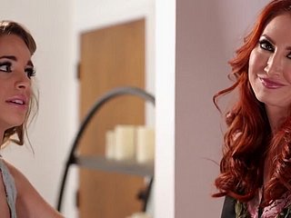 Kimmy Granger und Kendra James heißer lesbischer Porno