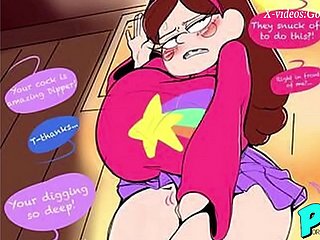 Gravity tombe hentai (Mabel, DiPer et Wendy)