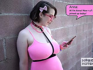 Significant bosom teen floosie Anna Blaze gets rammed eternal off out of one's mind her post