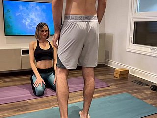 Become man gets fucked and creampie in yoga pants while full widely alien husbands affiliate