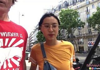 Chinese Asian June Liu Creampie - SpicyGum Fucks American Defy in Paris x Easy mark Bank Presents