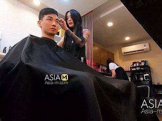 ModelMedia Asia-Barber Shop Reckless Sex-AI Qiu-MDWP-0004-beste originele Azië-porno integument
