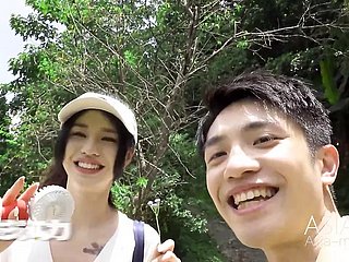Trailer- Primero de campamento especial Ep3- Qing Jiao- MTVQ19-EP3- Mejor membrane porno de Asia original
