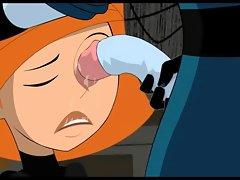 dr. drakken captures team a few kim possibles with the addition of face fucks them