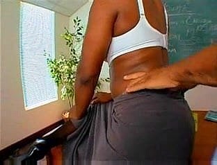 Obese Booty czarny Nauczyciel Pani Cinna Bunz
